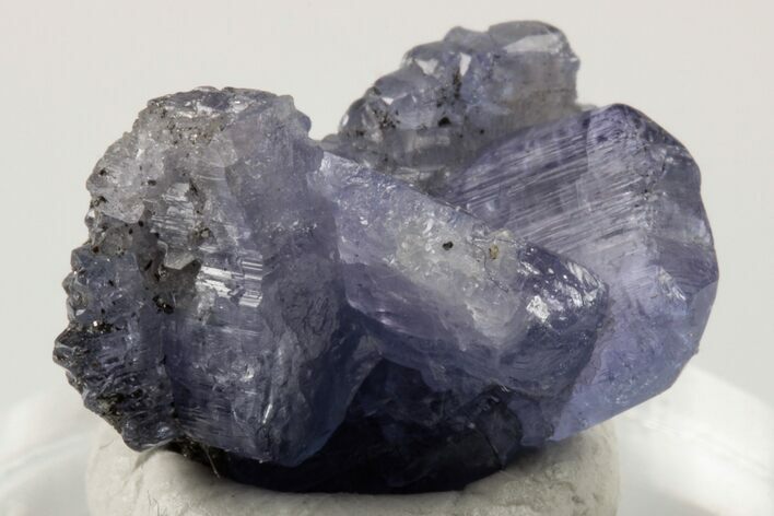 Blue-Violet Tanzanite Crystal Cluster - Merelani Hills, Tanzania #190891